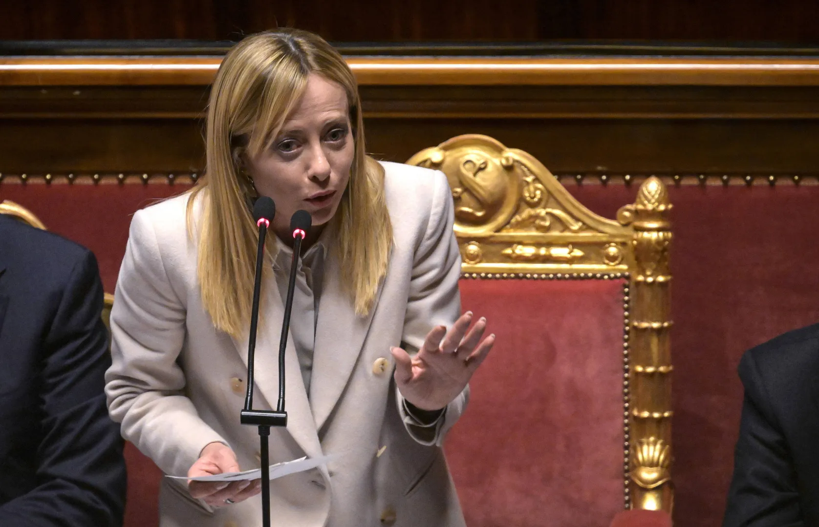 Giorgia Meloni, fot. PAP/EPA/ANSA.RICCARDO ANTIMIANI