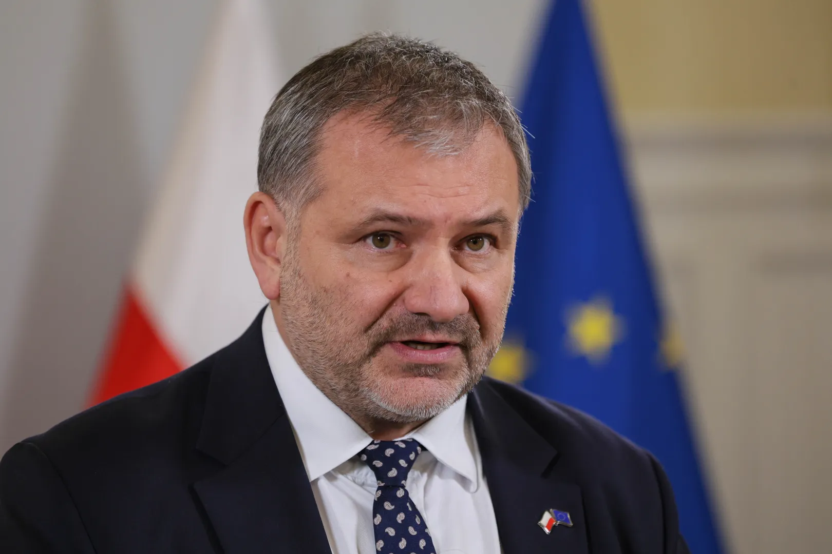 Szef MS, prokurator generalny Waldemar Żurek. Fot. PAP/	Paweł Supernak