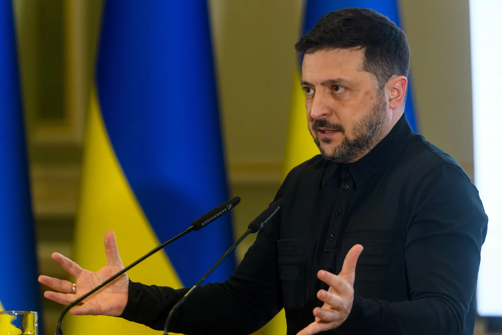 Президент України Володимир Зеленський. Fot. PAP/EPA/Vladyslav Musiienko