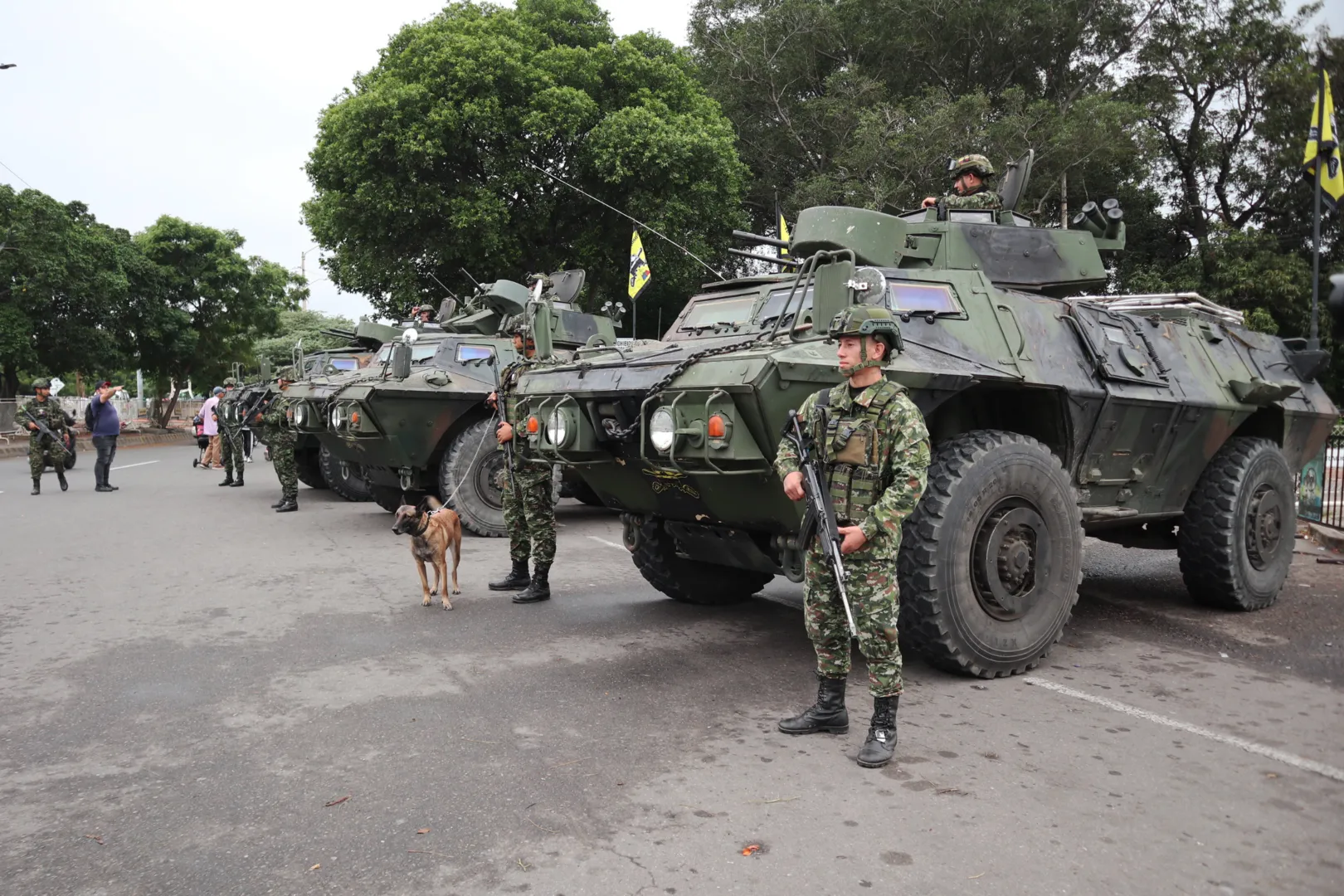 Kolumbijska armia (zdjęcie ilustracyjne). Fot.  EPA/MARIO CAICEDO