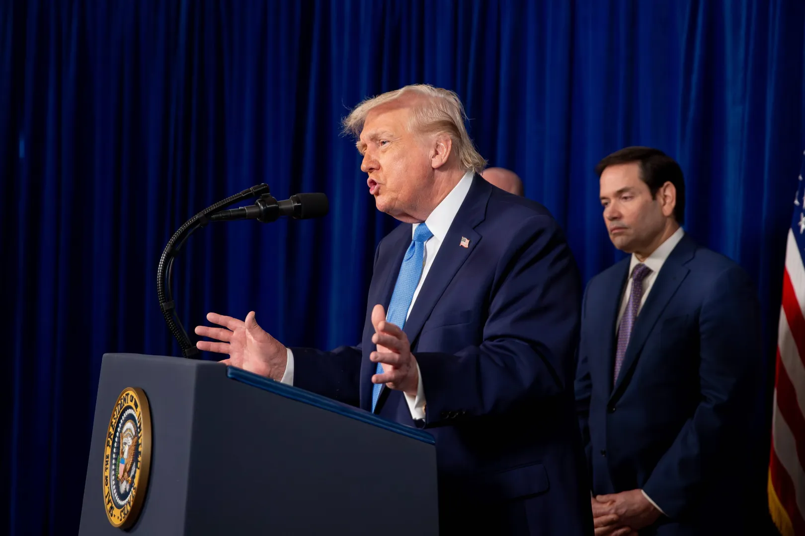 Donald Trump Fot. PAP/EPA/NICOLE COMBEAU / POOL