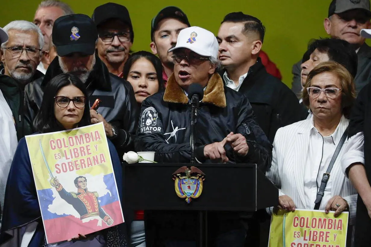Prezydent Kolumbii Gustavo Petro, fot. PAP/EPA/EFE/Carlos Ortega