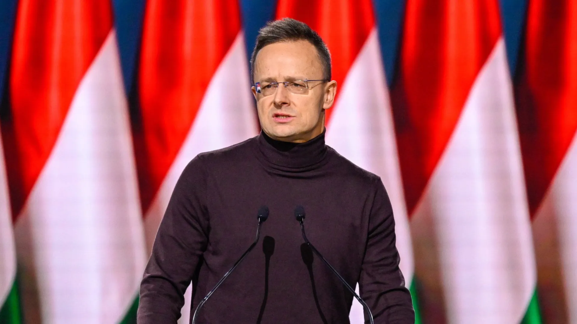 Peter Szijjarto Fot. PAP/EPA/Robert Hegedus