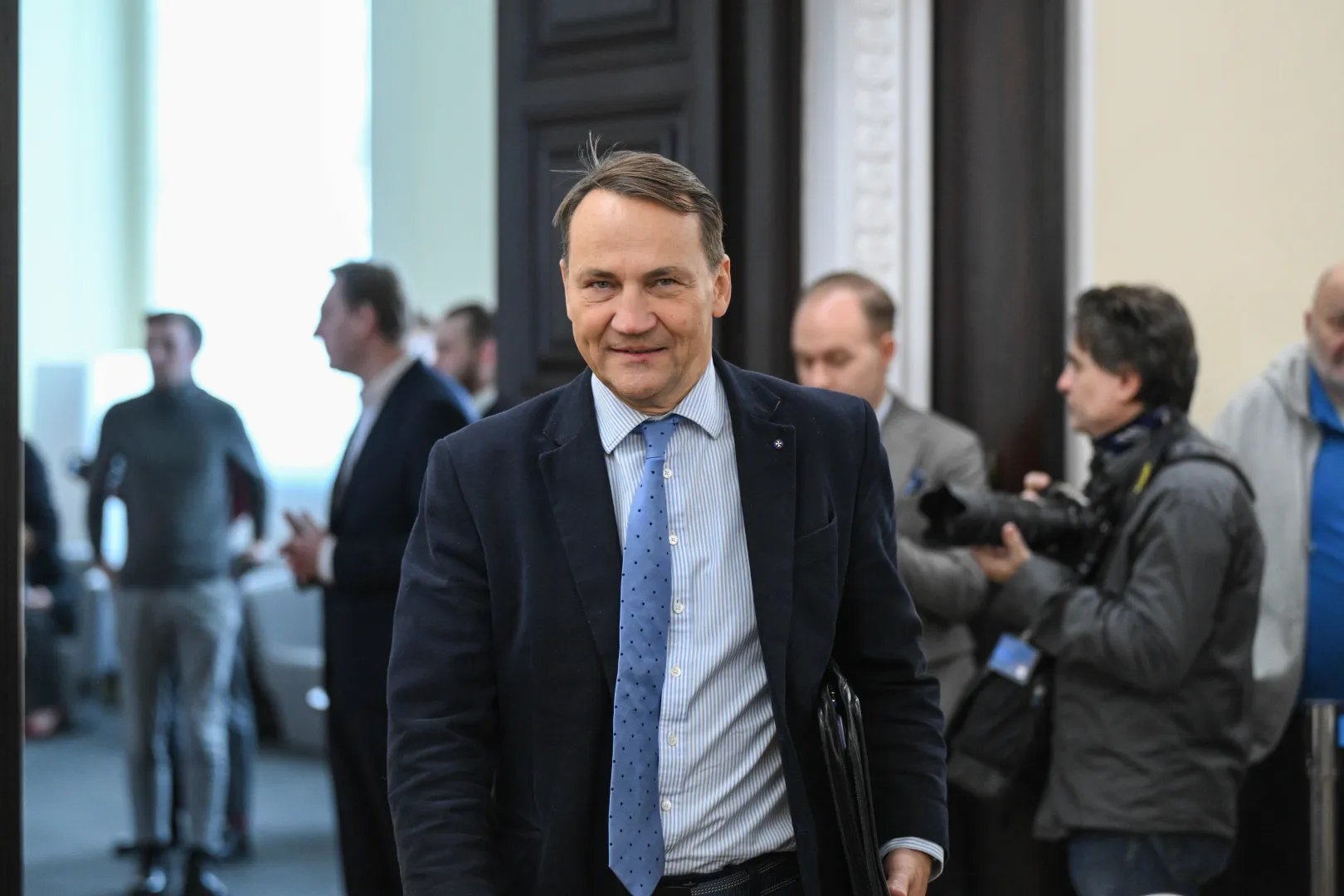 Радослав Сікорський. Fot. PAP/Radek Pietruszka