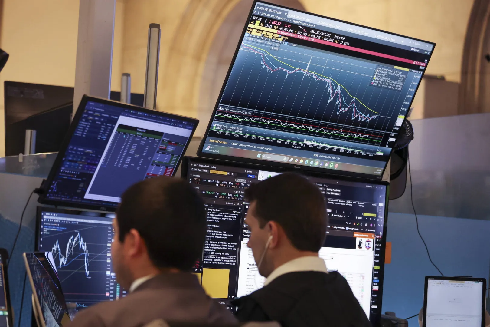 Wall Street. Fot. PAP/ EPA/SARAH YENESEL