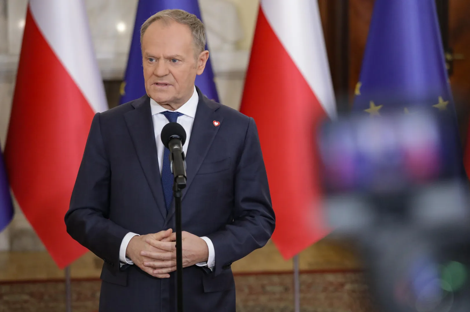 Premier Donald Tusk, fot. PAP/Tomasz Gzell