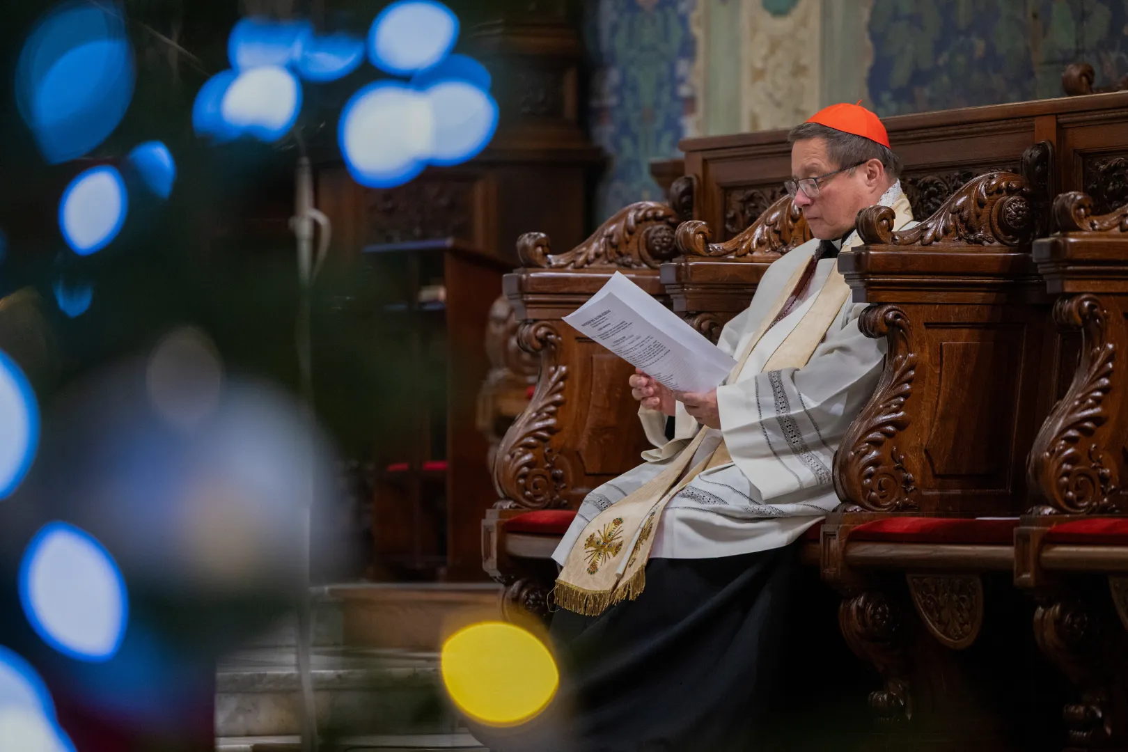 Decyzją kard. Grzegorza Rysia w Archidiecezji Krakowskiej cała składka z niedzieli, 1 lutego zostanie przeznaczona na pomoc dla Kijowa. Fot. PAP/Szymon Łabiński