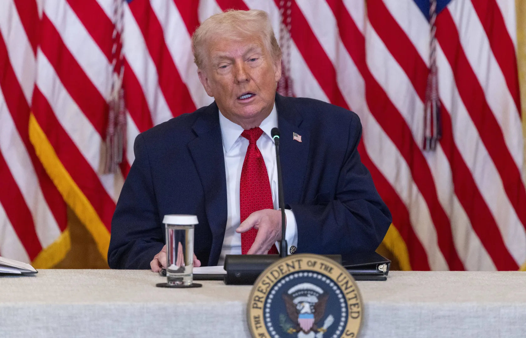 Donald Trump. Fot. PAP/EPA/SHAWN THEW