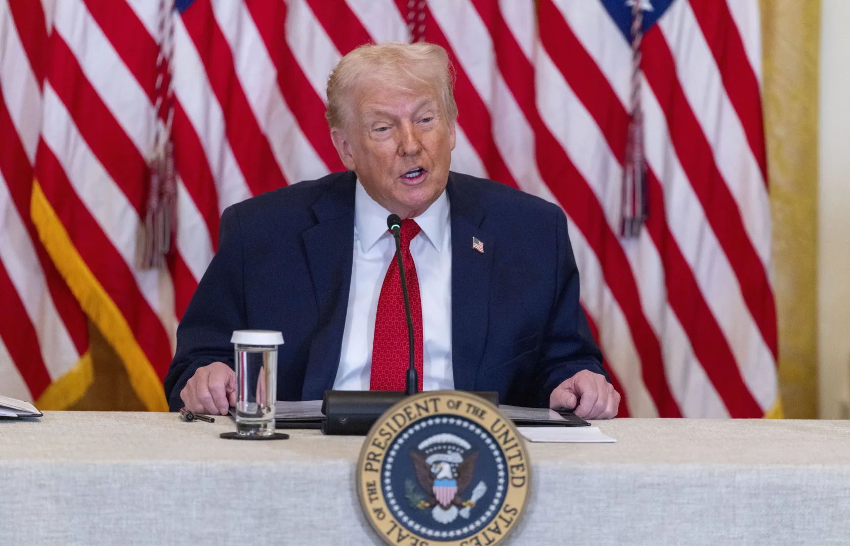 Donald Trump. Fot. PAP/EPA/SHAWN THEW