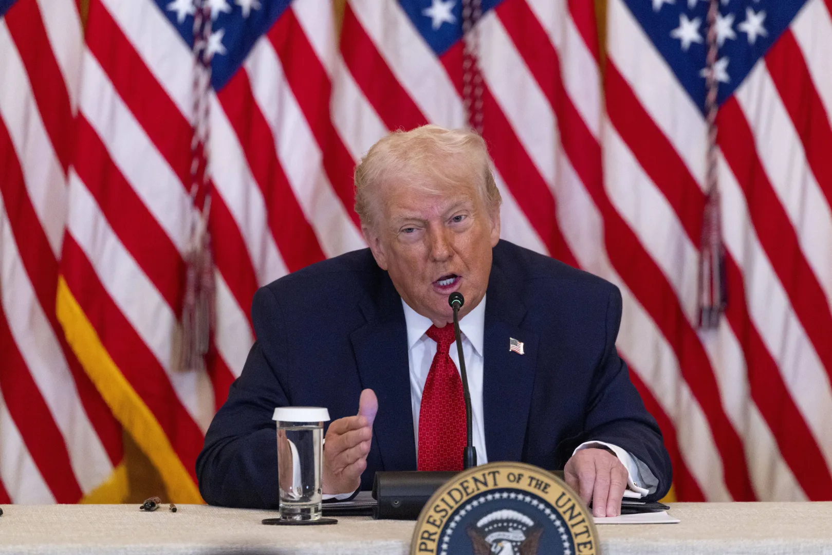 Donald Trump. Fot. PAP/EPA/SHAWN THEW