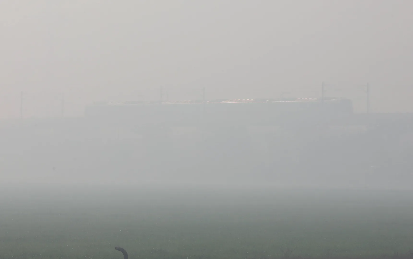 Smog. Fot. PAP/EPA/	HARISH TYAGI (zdjęcie ilustracyjne)