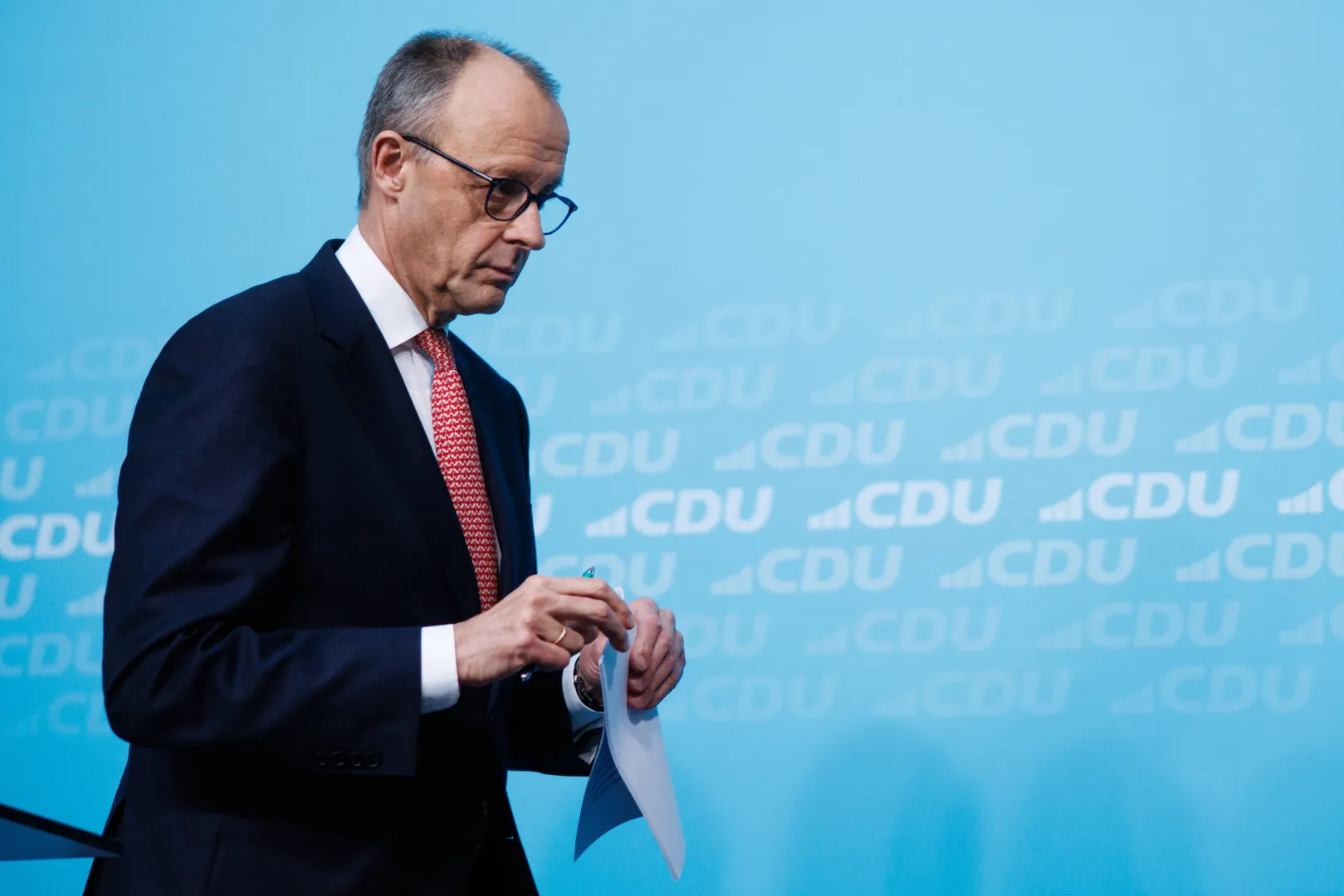 Kanclerz Niemiec Friedrich Merz. Fot. PAP/EPA/CLEMENS BILAN