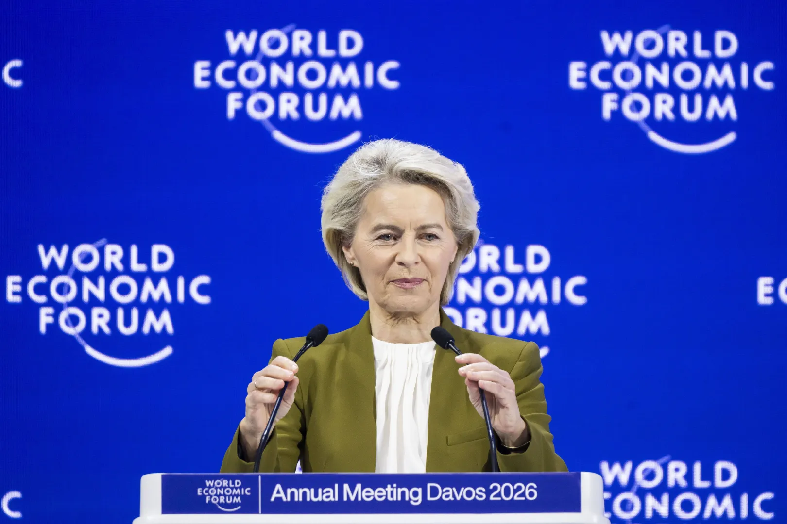Ursula von der Leyen. Fot. PAP/EPA/LAURENT GILLIERON