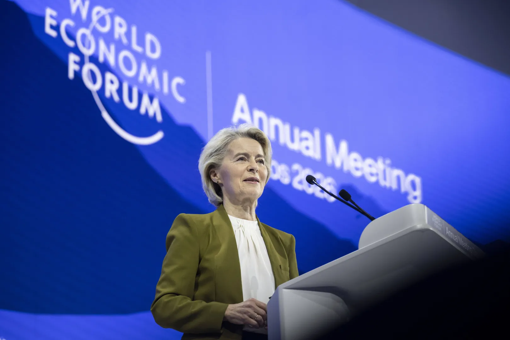 Ursula von der Leyen. Fot. PAP/EPA/GIAN EHRENZELLER