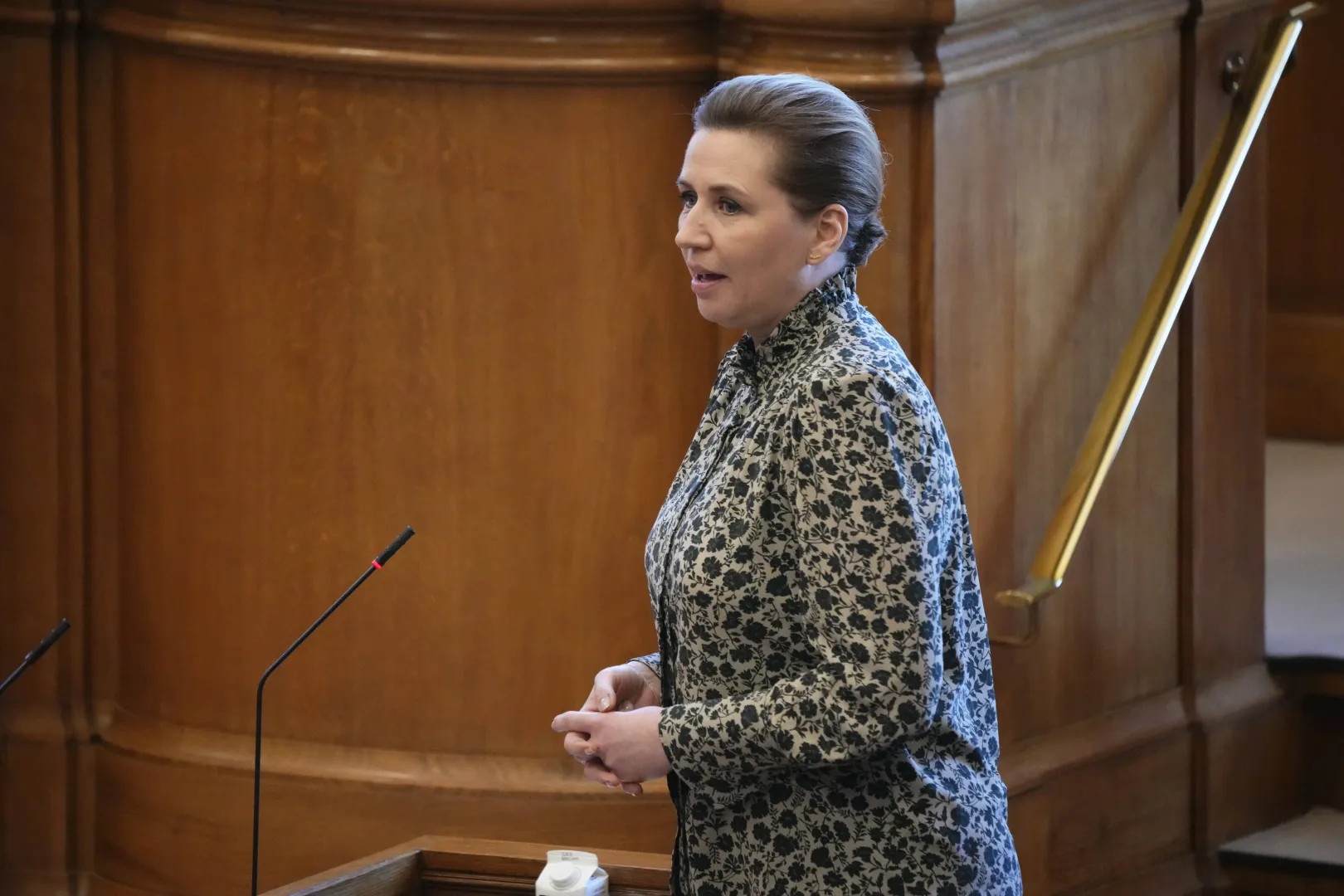 Mette Frederiksen. Fot. PAP/ EPA/THOMAS TRAASDAHL 