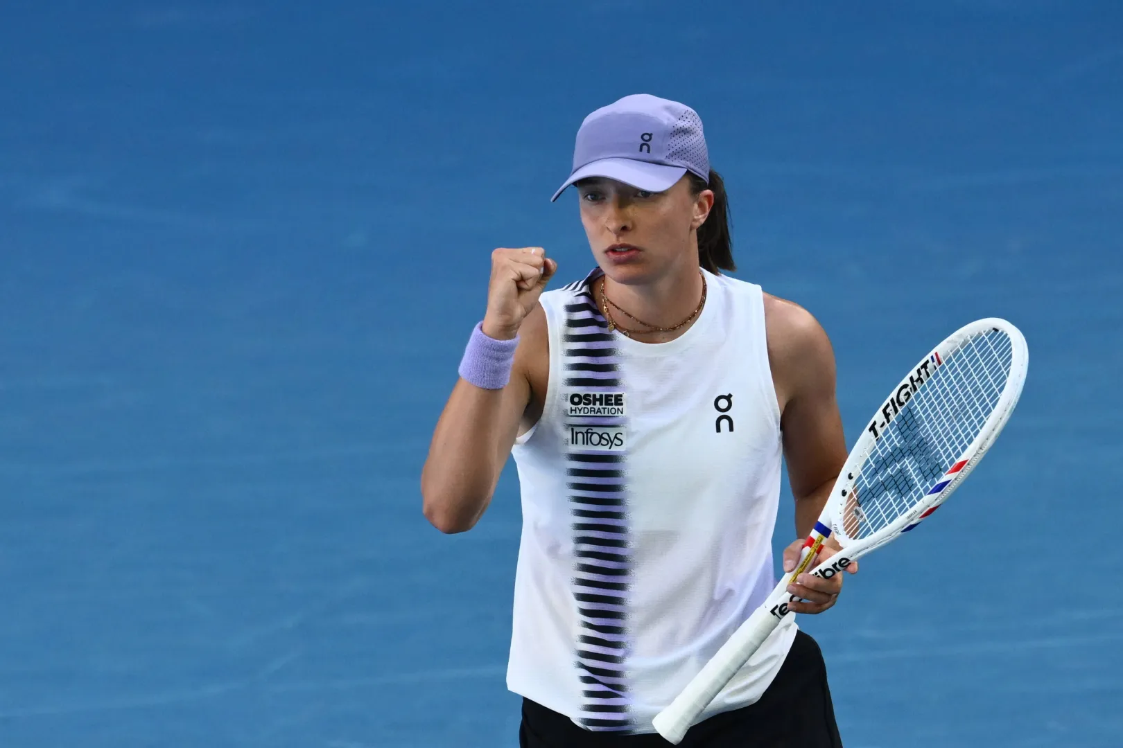 Iga Świątek. Fot. PAP/EPA/JOEL CARRETT