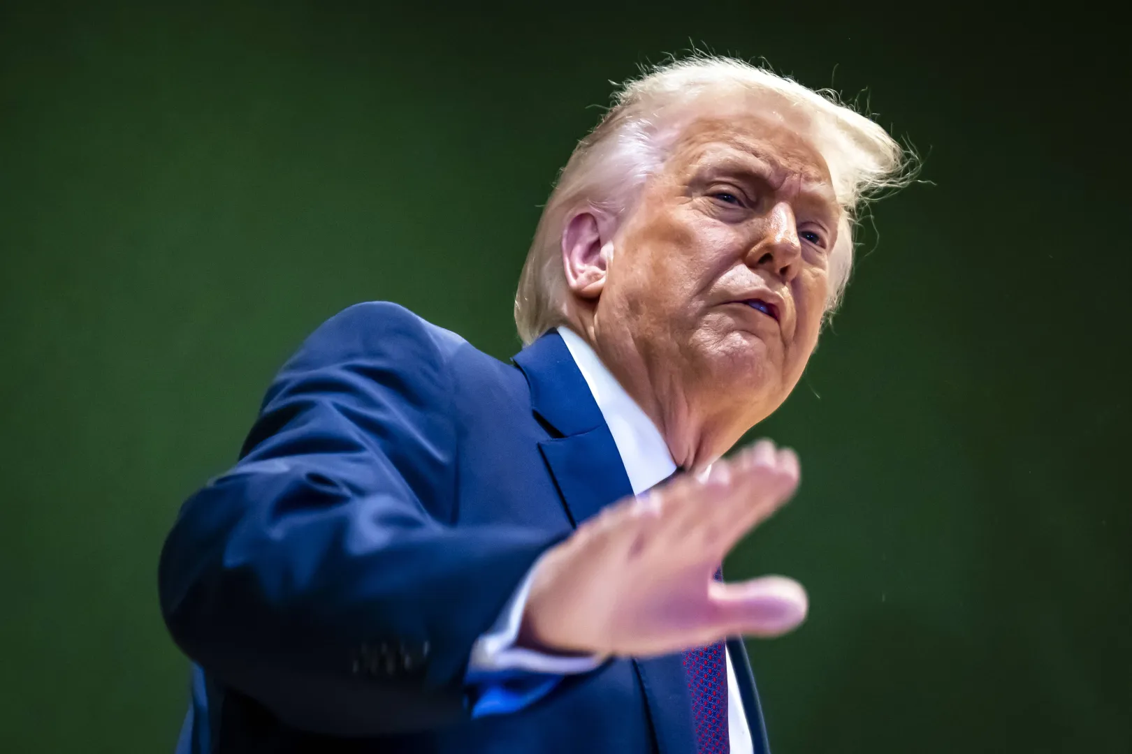 Donald Trump. Fot. PAP/EPA/LAURENT GILLIERON 