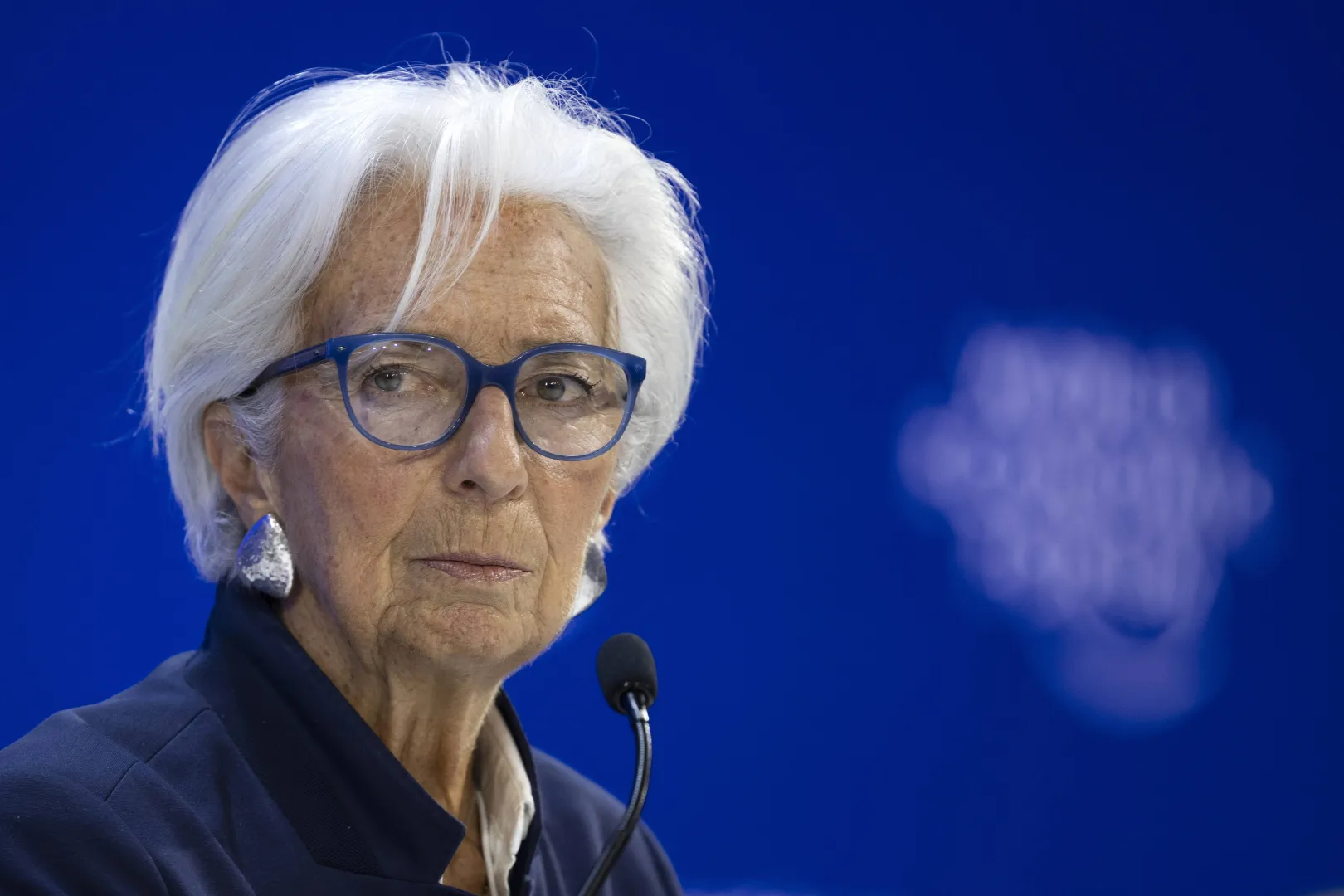 Szefowa Europejskiego Banku Centralnego (EBC) Christine Lagarde. Fot. PAP/EPA/GIAN EHRENZELLER