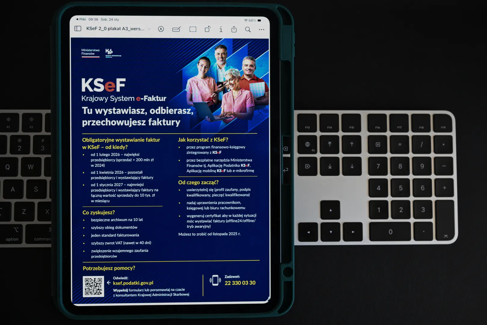 KSeF (zdjęcie ilustracyjne). Fot. PAP/Darek Delmanowicz