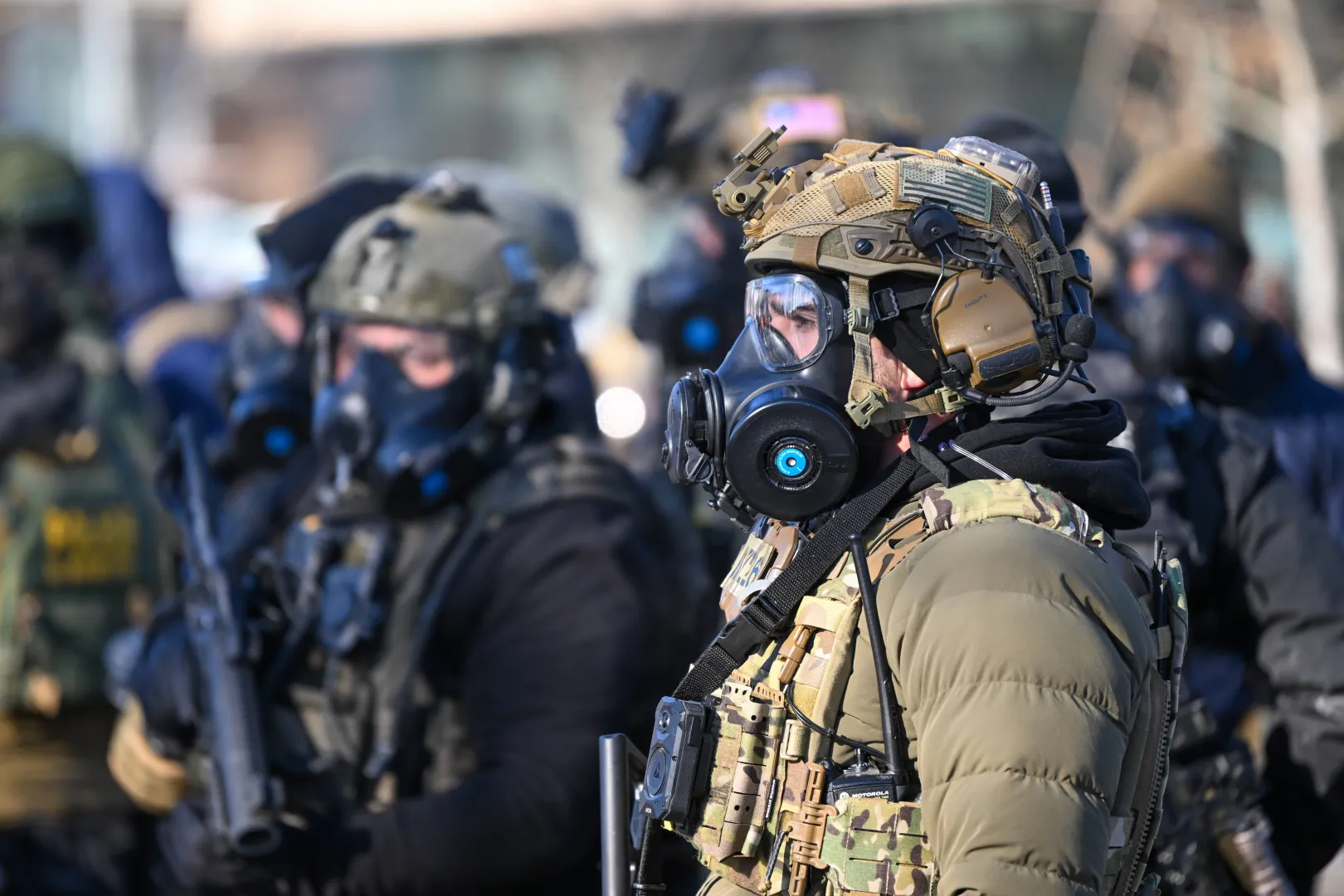 Agenci ICE, zdjęcie ilustracyjne, fot. PAP/EPA/CRAIG LASSIG