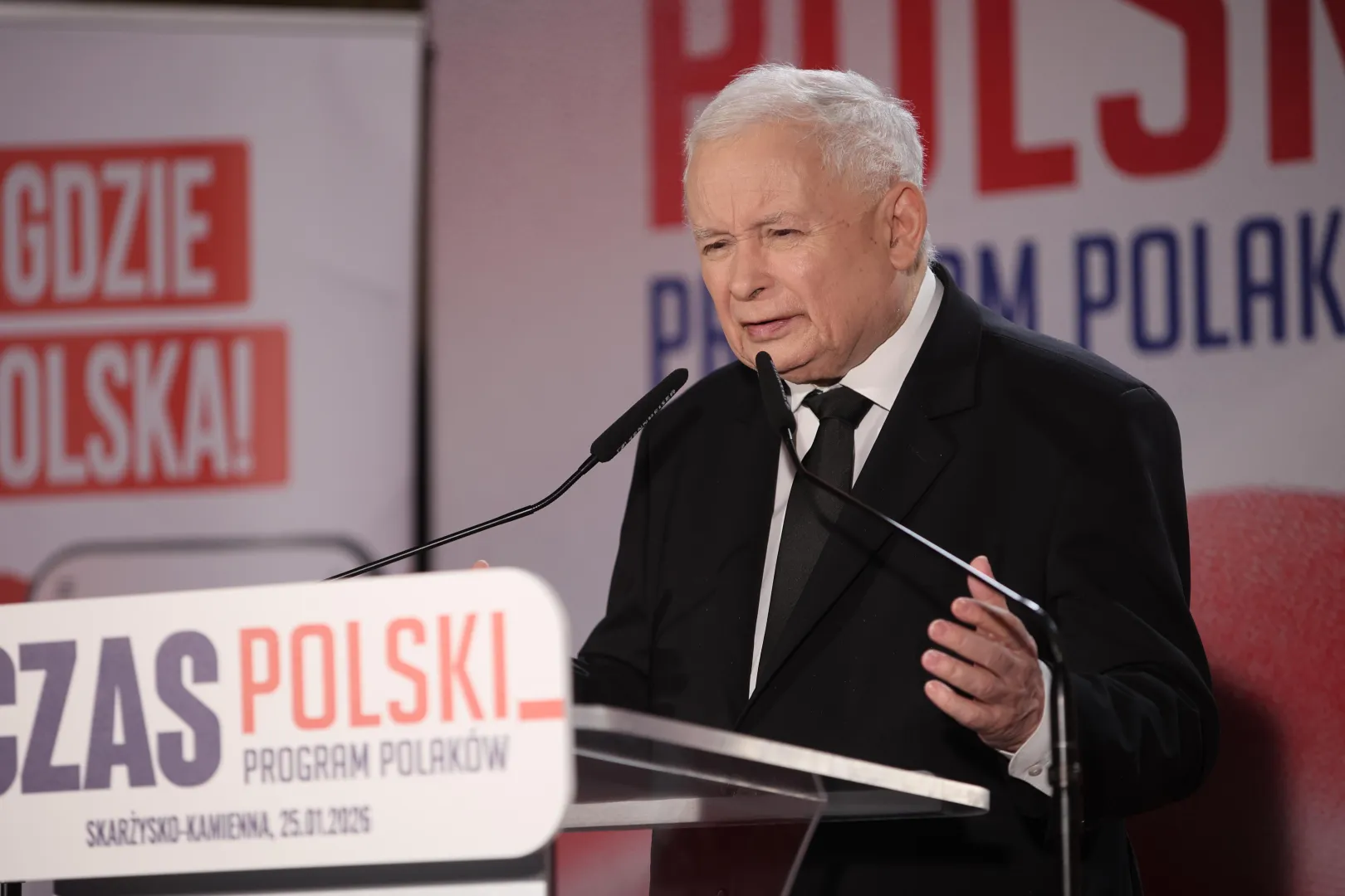 prezes PiS Jarosław Kaczyński. Fot. PAP/	Adam Kumorowicz