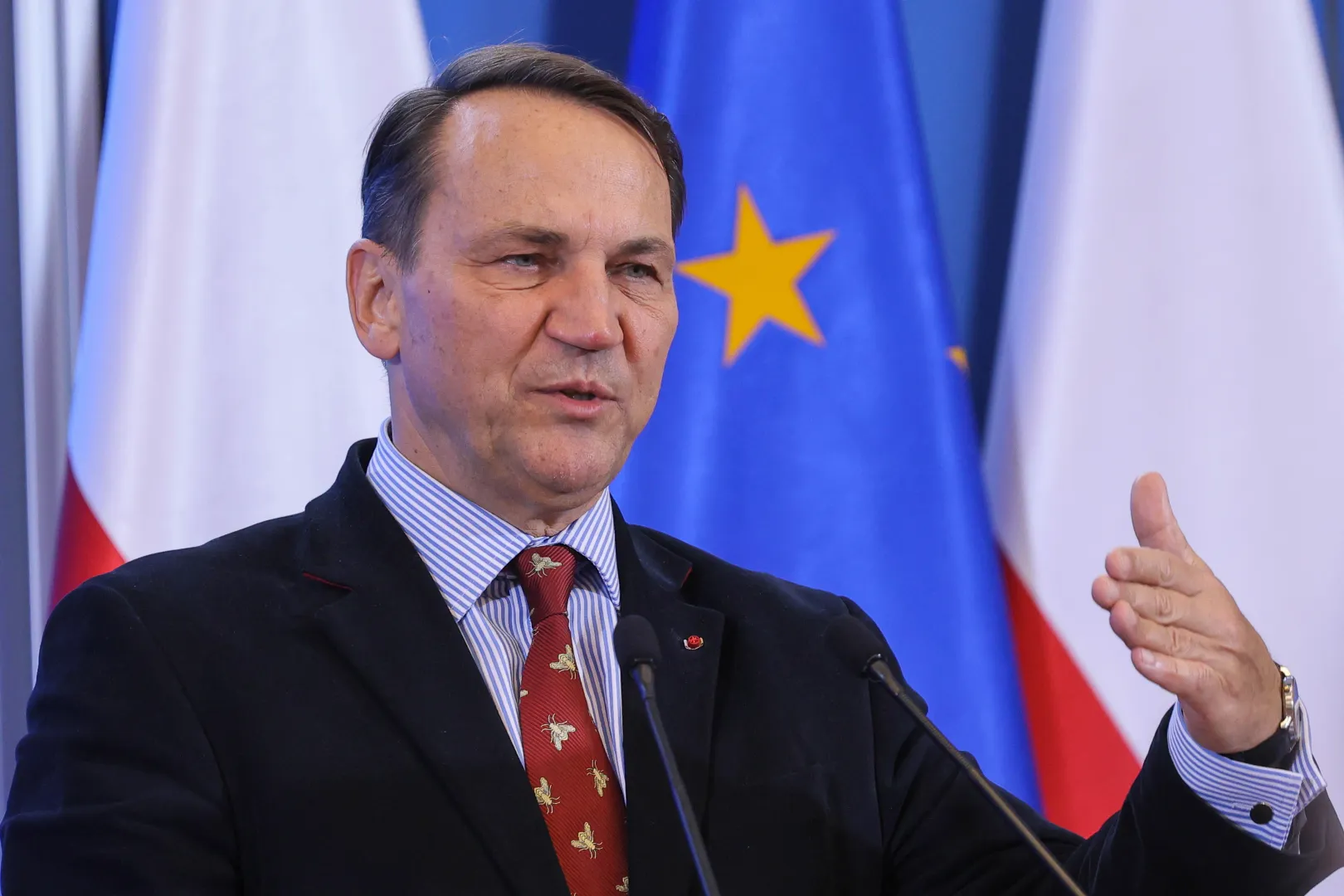 Radosław Sikorski Fot. PAP/Rafał Guz