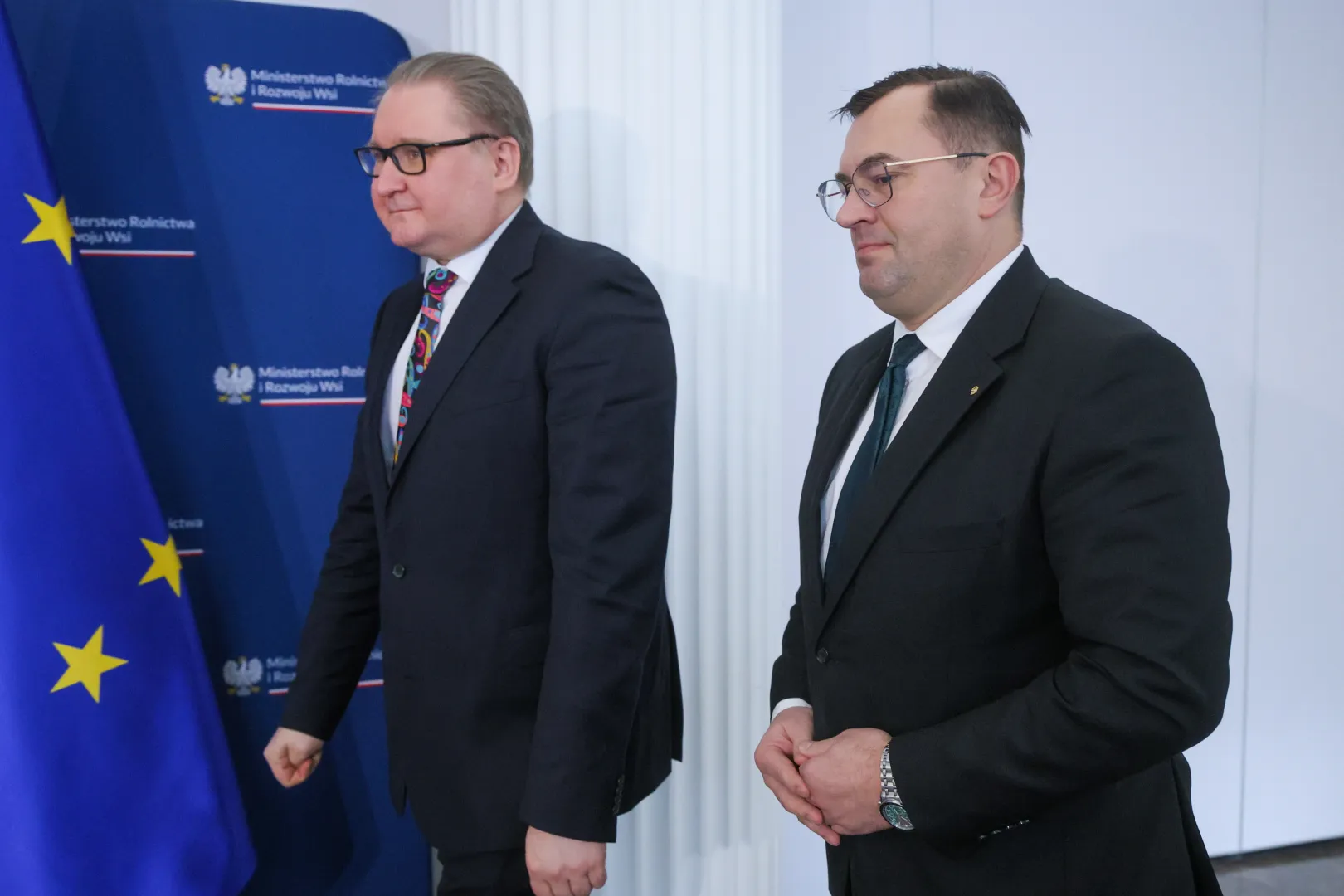 Stefan Krajewski, Taras Kaczka. Fot. PAP/	Rafał Guz