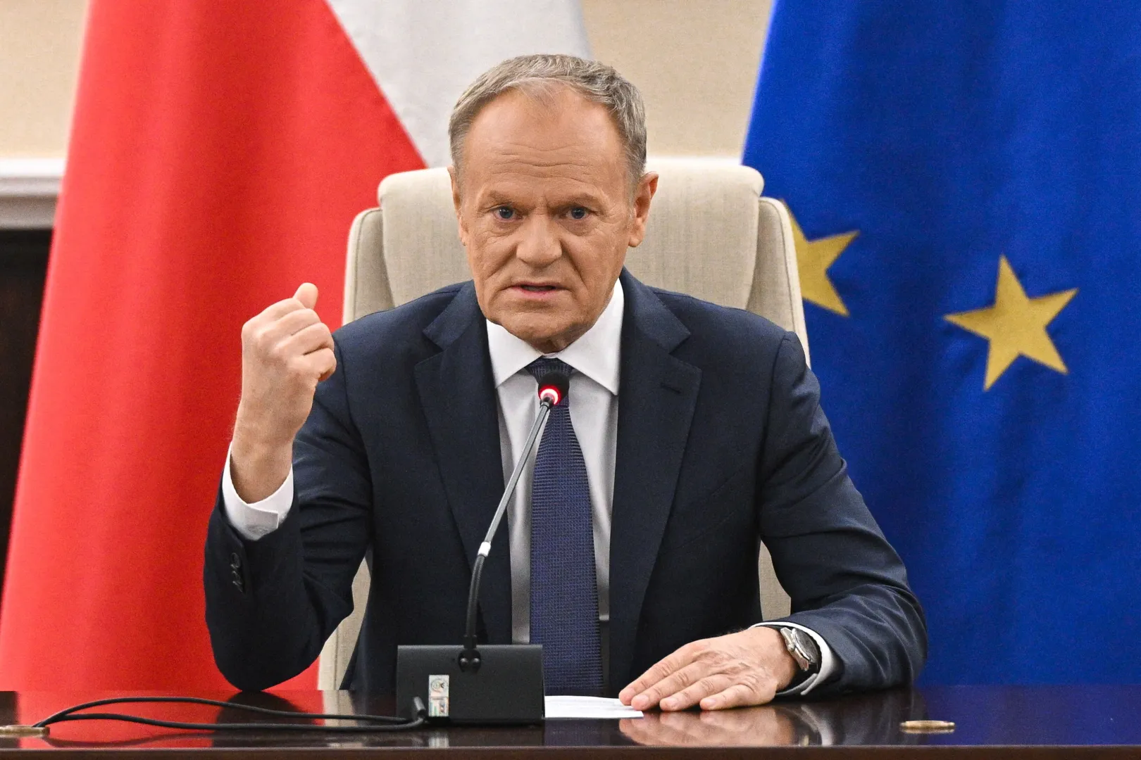 Donald Tusk. Fot. PAP/Radek Pietruszka