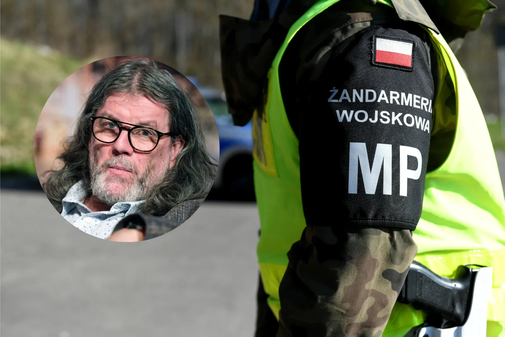 Piotr Niemczyk/żołnierz Żandarmerii Wojskowej. Fot. PAP/Darek Delmanowicz