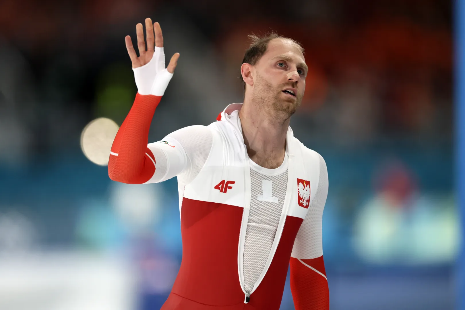 Damian Żurek. Fot. EPA/ROBERT GHEMENT 