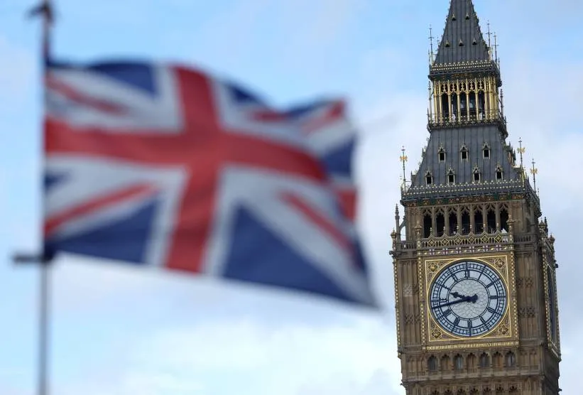 Flaga Wielkiej Brytanii, zdjęcie ilustracyjne, fot. PAP/EPA/NEIL HALL