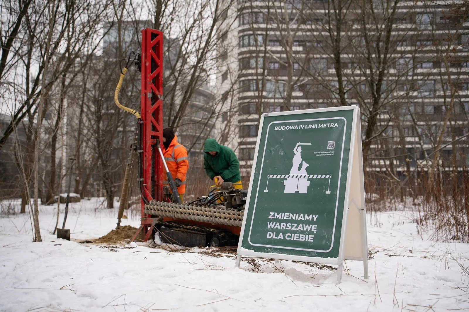  Planowana linia M4 połączy Białołękę z Wilanowem. Fot. X/Rafał trzaskowski
