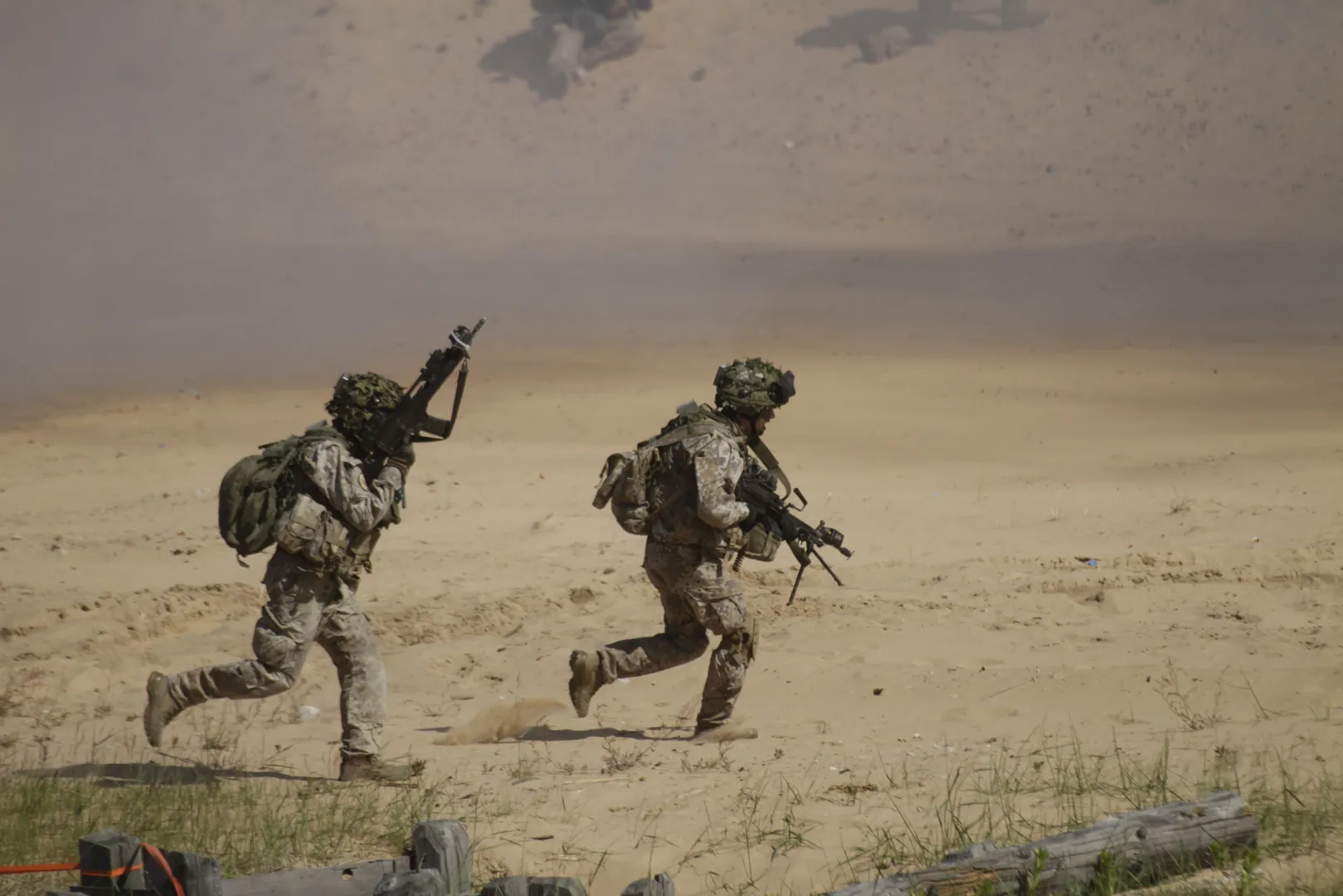 Ćwiczenia wojskowe, zdjęcie ilustracyjnem, fot. PAP/EPA/VALDA KALNINA