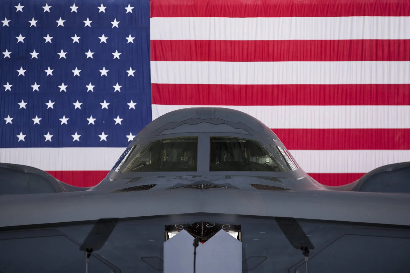 Bombowiec B-2 (zdjęcie ilustracyjne). Fot. EPA/MICHAEL REYNOLDS 