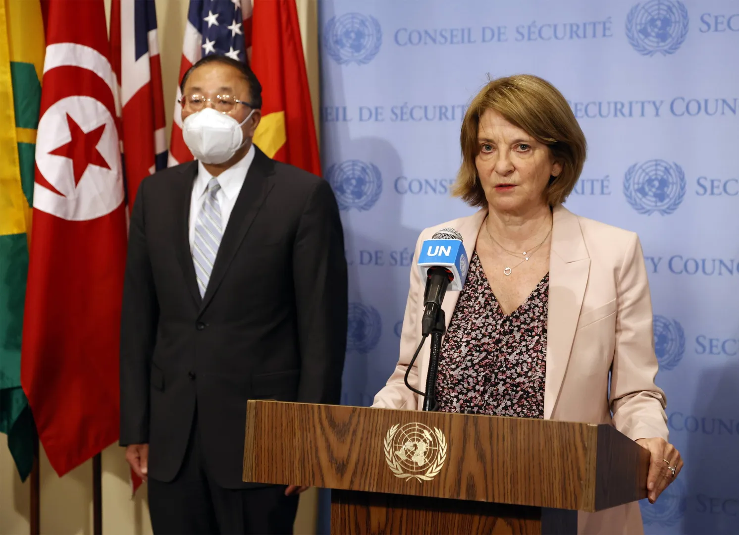 Mona Juul, fot. PAP/EPA/JASON SZENES