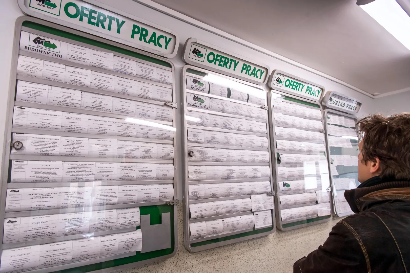 Urząd pracy Fot. PAP/Tytus Żmijewski