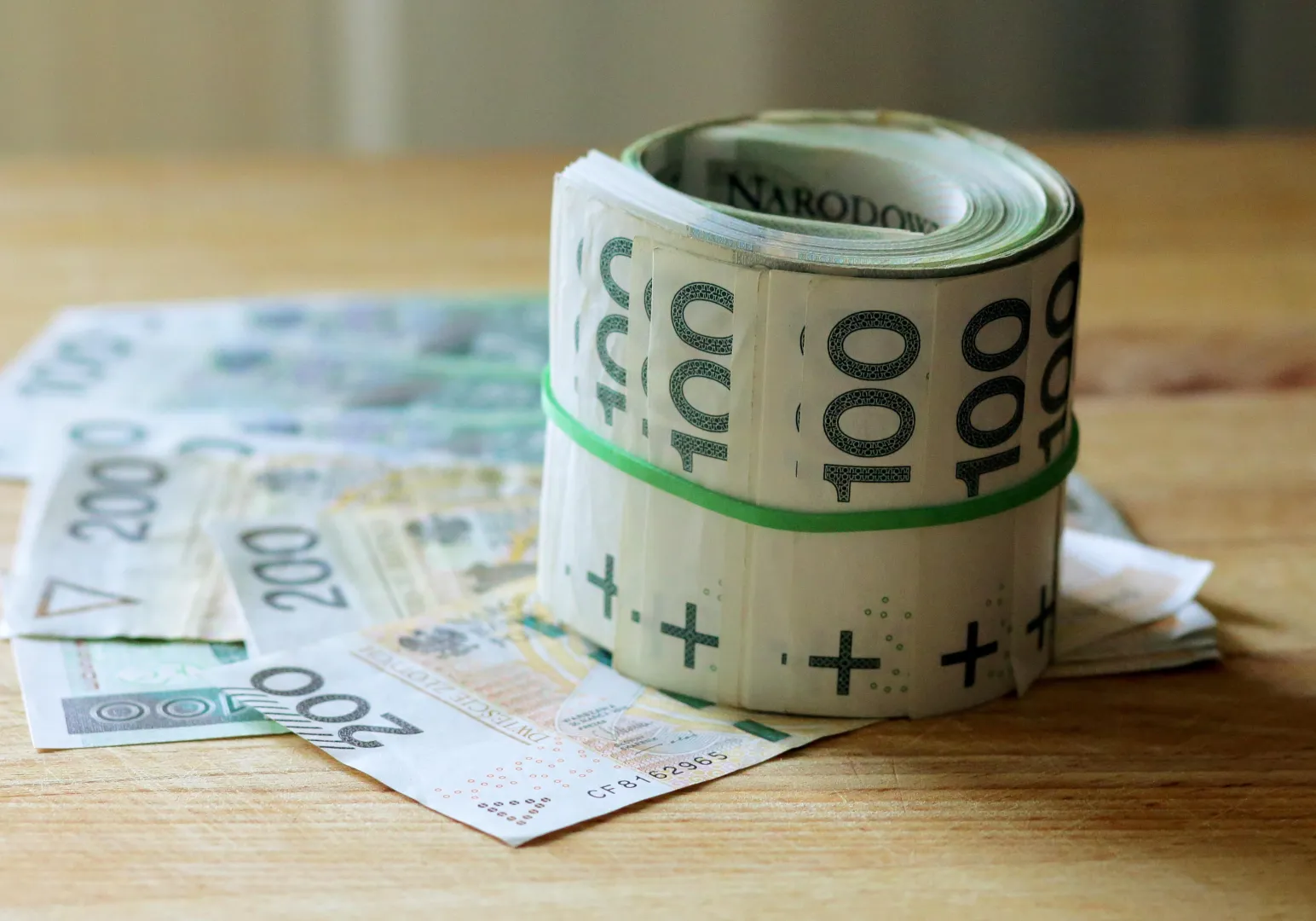 Banknoty Fot. PAP/Tomasz Waszczuk