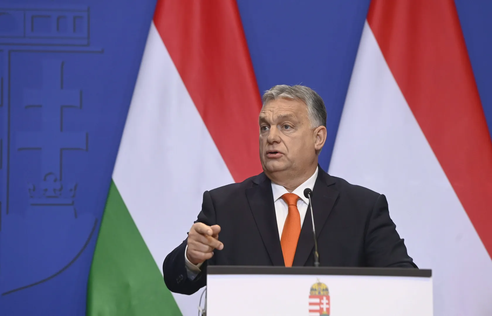 Premier Węgier Viktor Orban. Fot. EPA/SZILARD KOSZTICSAK