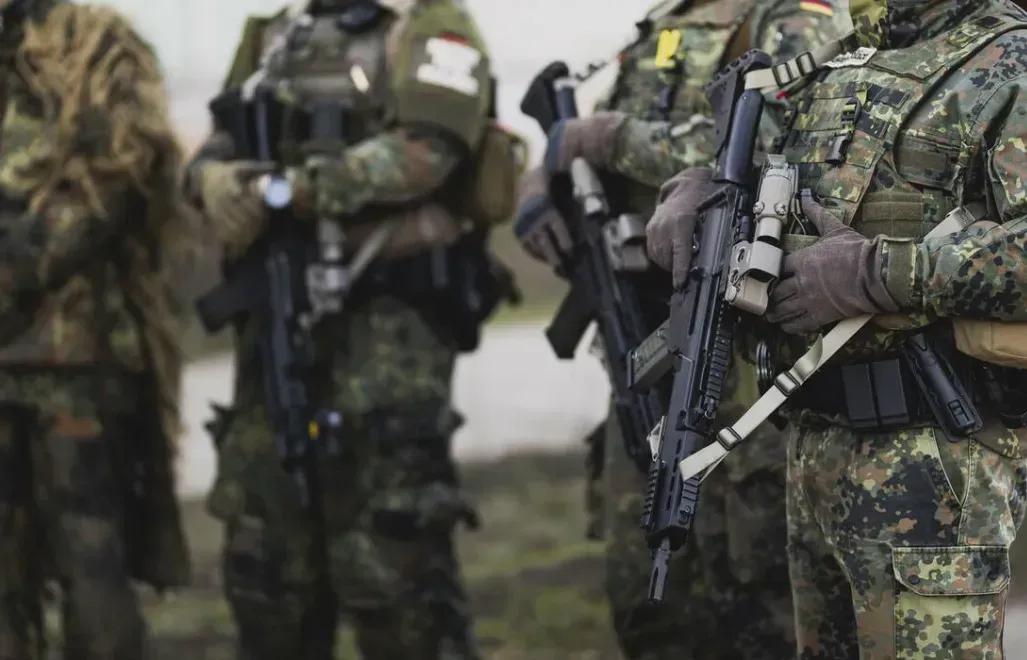 Niemieccy żołnierze, fot. PAP/DPA/PHOTOTHEK/Florian Gaertner