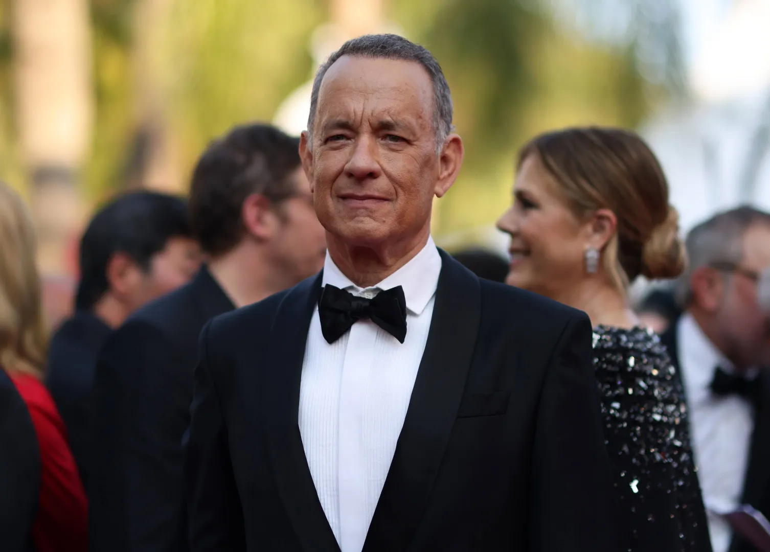 Tom Hanks. Fot. EPA/MOHAMMED BADRA