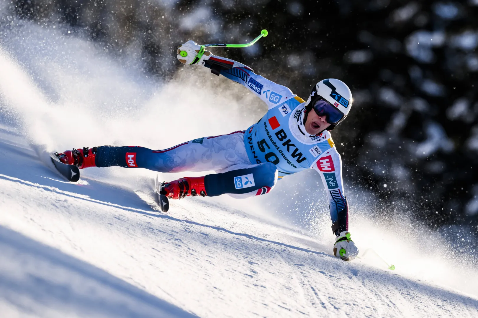 Fredrik Moeller. Fot. PAP/EPA/	JEAN-CHRISTOPHE BOTT