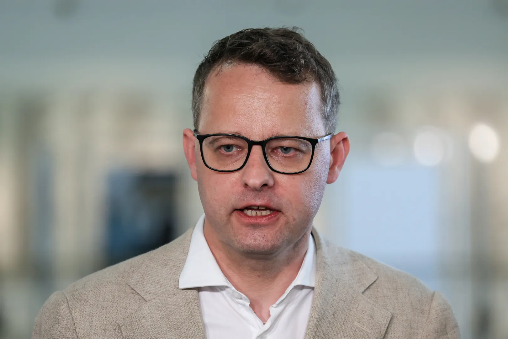  Marcin Romanowski. Fot. PAP/Paweł Supernak