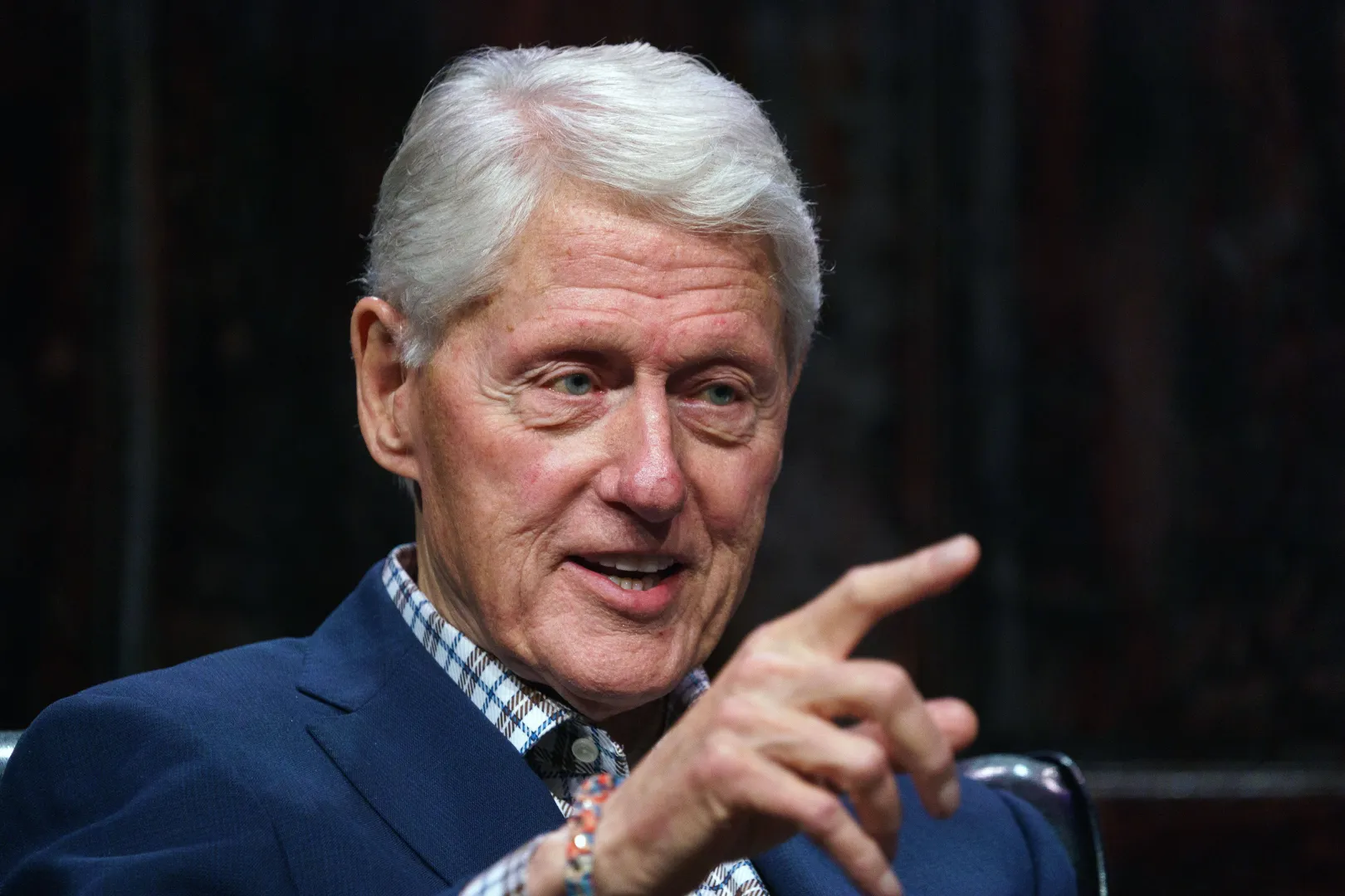 Bill Clinton. Fot. PAP/EPA/WILL OLIVER 