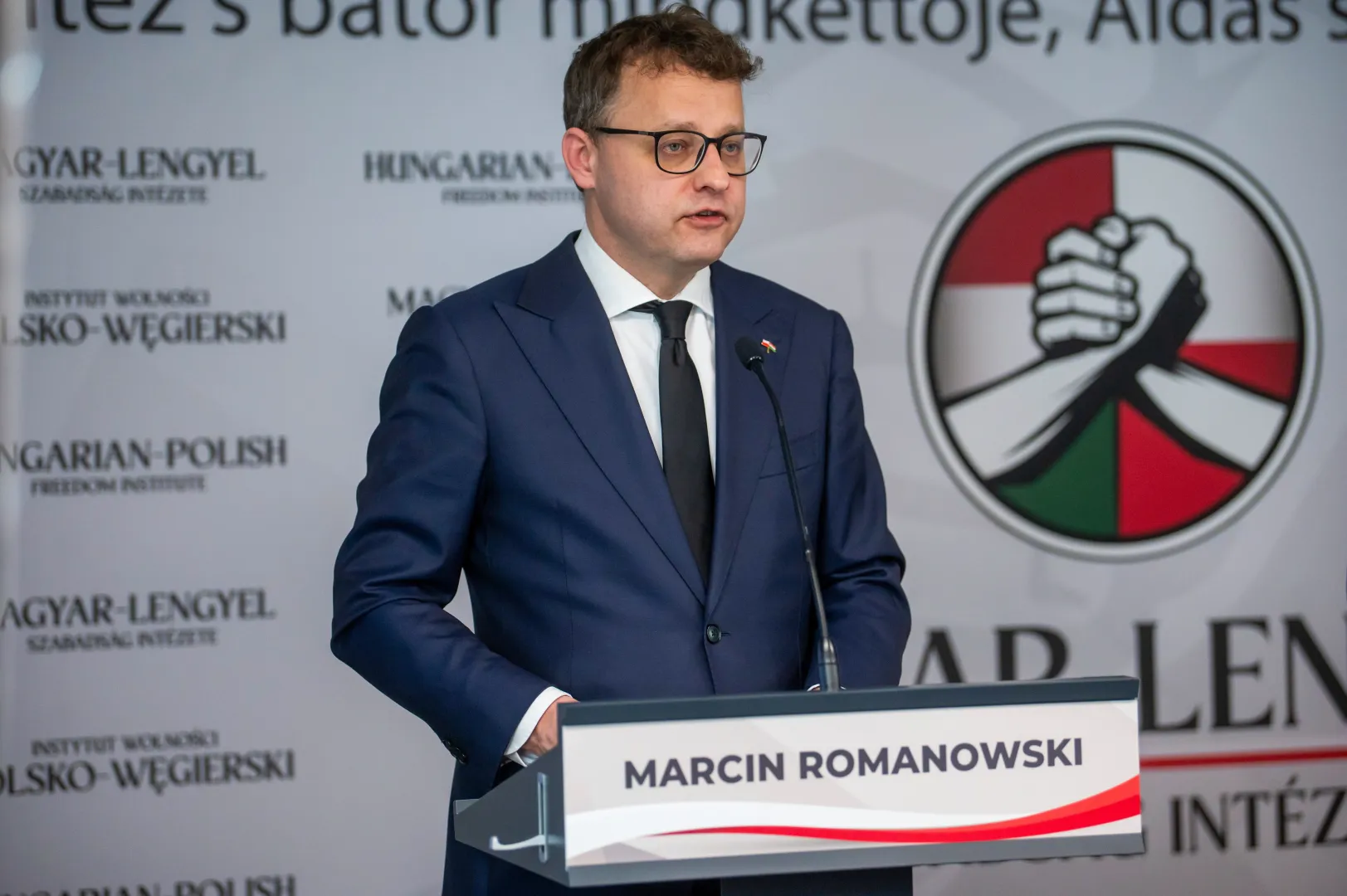 Marcin Romanowski. Fot. PAP/MTI/Zoltan Balogh