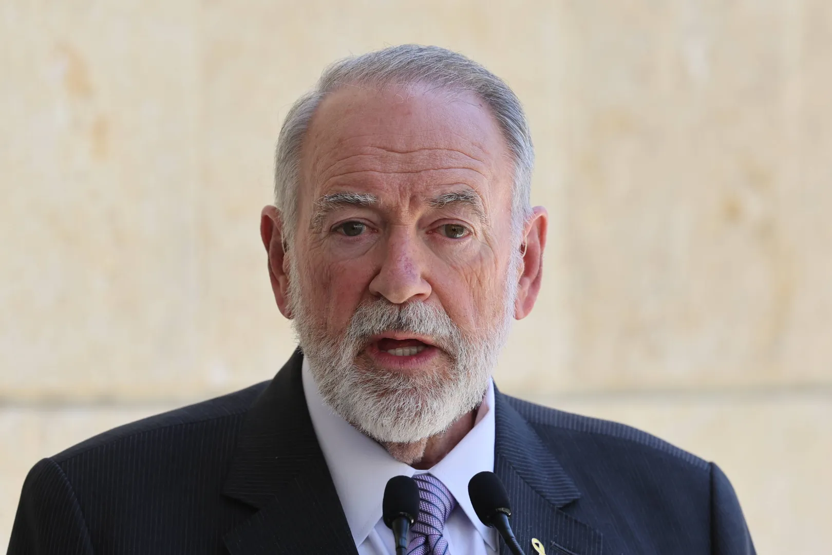 Mike Huckabee. Fot. PAp/EPA/ABIR SULTAN