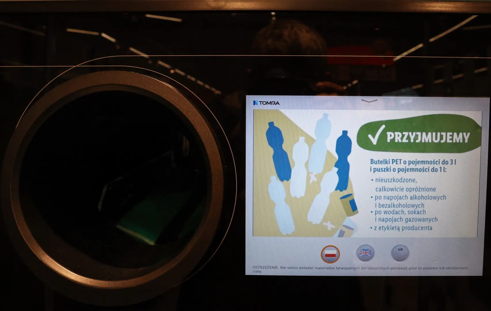 Automat kaucyjny Fot. PAP/Zubrzycki Marian