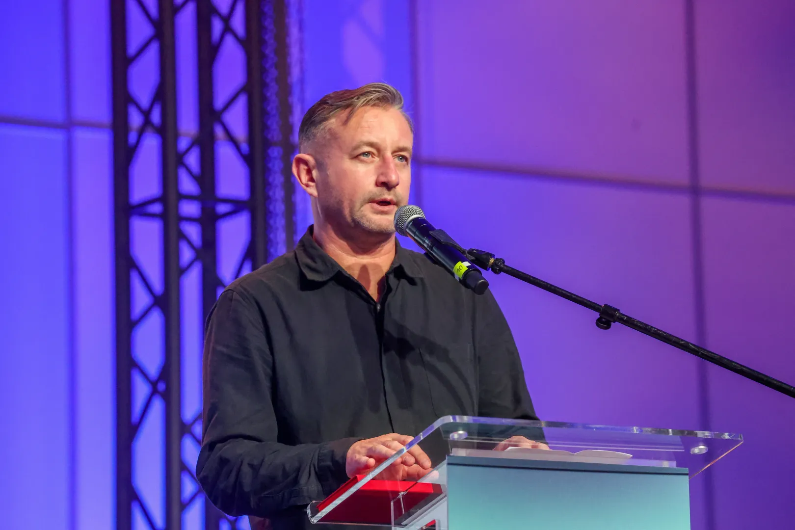 Serhij Żadan. Fot. PAP/Marian Zubrzycki