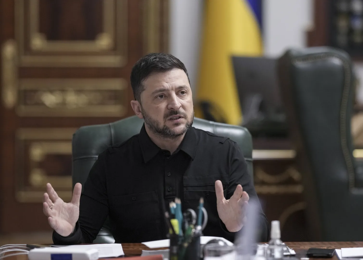 Президент України Володимир Зеленський. Fot. PAP/EPA/STRINGER