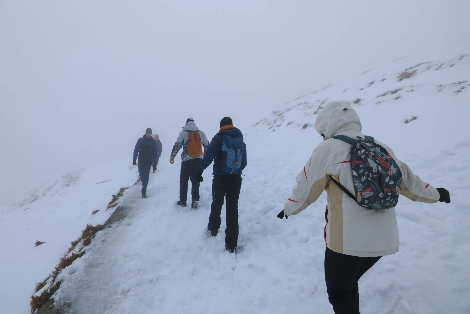 Turyści na szlakach w Tatrach. Fot. PAP/Grzegorz Momot
