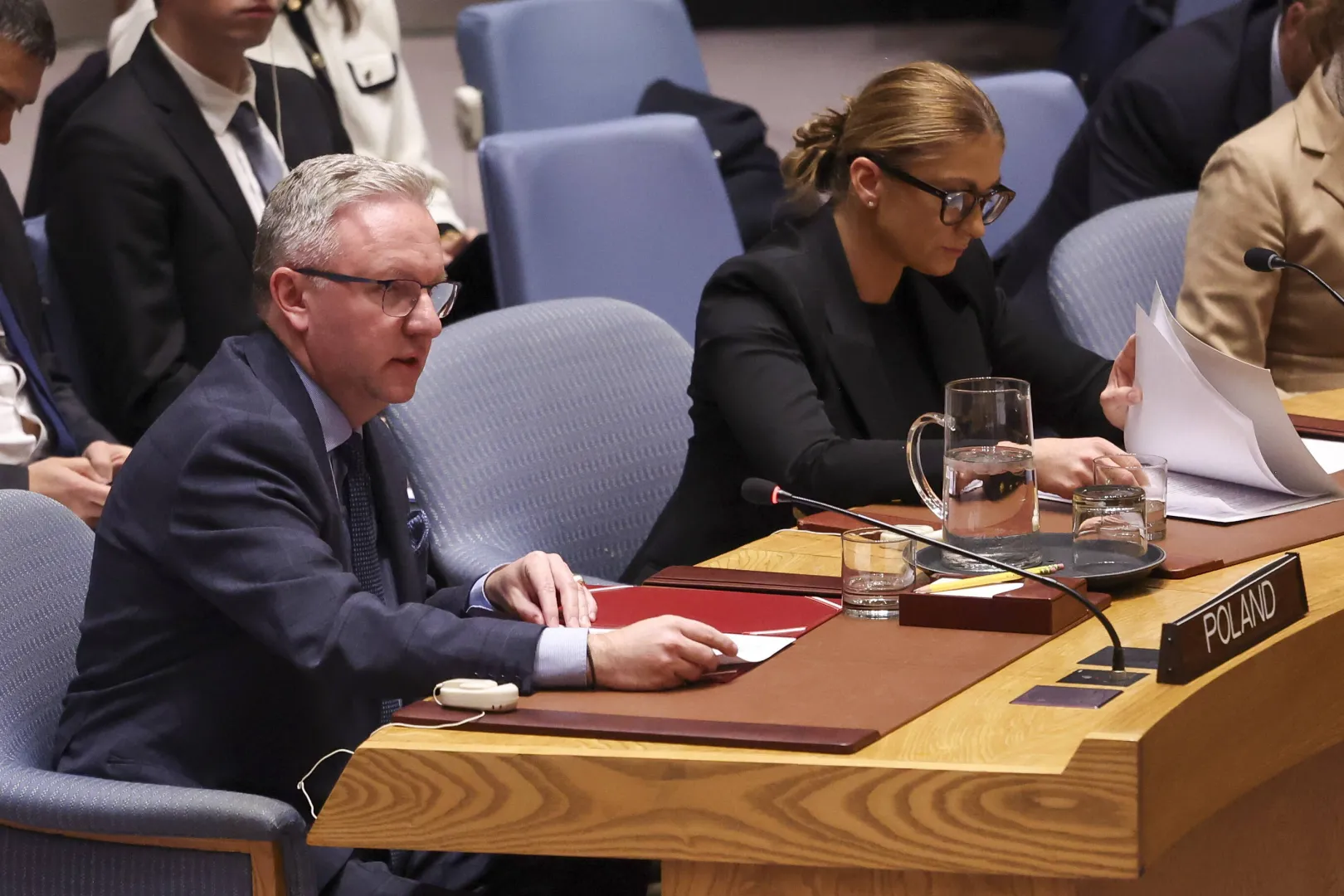 Krzysztof Szczerski Fot. PAP/EPA/SARAH YENESEL